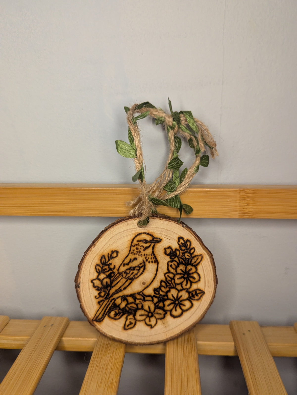 Hanging Songbird & Blossom